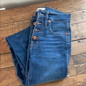 Madewell high rise jeans
